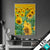 Wechsel Acrylglas Sonnenblumenfeld Hochformat Produktvorschau