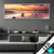 Wechsel Acrylglas Sonnenuntergang Am Strand Mit Felsen Panorama Produktvorschau