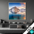 Wechsel Acrylglas Sonnenuntergang Norwegen Quadrat Produktvorschau