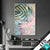 Wechsel Acrylglas Tropische Blaetter In Pastellfarben Hochformat Produktvorschau