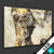 Wechsel Acrylglas Vintage Elefant Querformat Motivvorschau