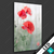Wechsel Acrylglas Vintage Klatschmohn Hochformat Motivvorschau
