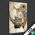 Wechsel Acrylglas Vintage Nashorn Hochformat Motivvorschau