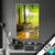 Wechsel Acrylglas Wald Mit Sonnenstrahlen Hochformat Produktvorschau