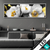 Wechsel Acrylglas Weisse Blumen Mit Gold Panorama Produktvorschau