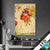Wechsel Acrylglas Weltkarte Retro Bunt Hochformat Produktvorschau