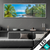 Wechsel Acrylglas Wilder Karibischer Strand Panorama Produktvorschau