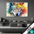 Wechsel Acrylglas Wolf Mit Bunten Farbspritzern No 2 Querformat Produktvorschau