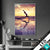 Wechsel Acrylglas Yoga Am Lila Strand Hochformat Produktvorschau