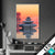 Wechsel Acrylglas Zen Steine Sonnenuntergang Hochformat Produktvorschau