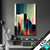 Wechsel Textil Abstrakte Skyline No 3 Hochformat Produktvorschau