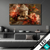 Wechsel Textil Abstrakter Buddha Blumen Querformat Produktvorschau