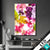 Wechsel Textil Blumen Collage No 2 Hochformat Produktvorschau