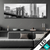 Wechsel Textil Brooklyn Bridge Schwarzweiss Panorama Produktvorschau