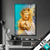 Wechsel Textil Buddha Gold Tuerkis Hochformat Produktvorschau