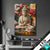 Wechsel Textil Buddha In Farbenfrohen Blumen Hochformat Produktvorschau