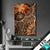 Wechsel Textil Digitale Blumen No 2 Hochformat Produktvorschau