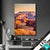 Wechsel Textil Felsen Bei Sonnenuntergang Hochformat Produktvorschau