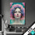 Wechsel Textil Florales Frauenportraet Miona Hochformat Produktvorschau