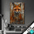 Wechsel Textil Fuchs Grunge Stil Hochformat Produktvorschau