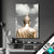 Wechsel Textil Goldene Buddha Statue Hochformat Produktvorschau