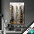 Wechsel Textil Goldene Skyline Vision Hochformat Produktvorschau