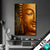 Wechsel Textil Laechelnder Buddha In Gold Hochformat Produktvorschau
