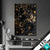 Wechsel Textil Schwarze Und Goldene Blueten Hochformat Produktvorschau