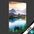 Wechsel Textil Sonniger Tag Am Bergsee Hochformat Motivvorschau