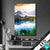 Wechsel Textil Sonniger Tag Am Bergsee Hochformat Produktvorschau