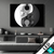 Wechsel Textil Totenkopf Yin Yang Querformat Produktvorschau