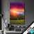 Wechsel Textil Wald Bei Sonnenuntergang Hochformat Produktvorschau