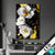 Wechsel Textil Weisse Blumen Mit Gold Hochformat Produktvorschau