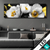 Wechsel Textil Weisse Blumen Mit Gold Panorama Produktvorschau