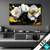 Wechsel Textil Weisse Blumen Mit Gold Querformat Produktvorschau