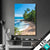 Wechsel Textil Wilder Karibischer Strand Hochformat Produktvorschau